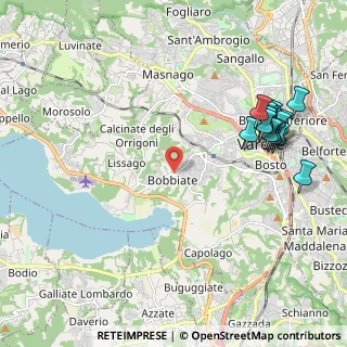Mappa Via Enrico Fermi, 21100 Varese VA, Italia (2.43222)