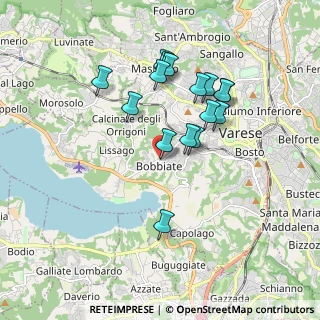 Mappa Via Enrico Fermi, 21100 Varese VA, Italia (1.6225)
