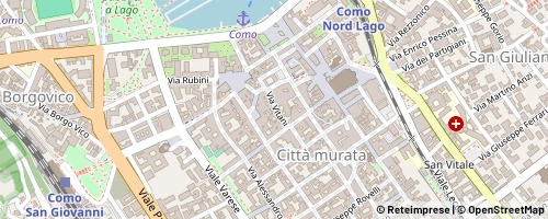 Mappa Como