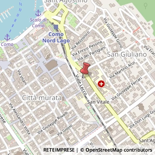 Mappa Piazza del Popolo, 14, 22100 Como, Como (Lombardia)