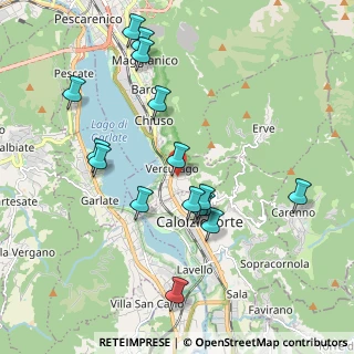 Mappa Via Foppa, 23808 Vercurago LC, Italia (1.98375)