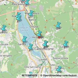 Mappa Via Foppa, 23808 Vercurago LC, Italia (2.86875)