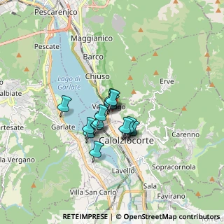 Mappa Via Foppa, 23808 Vercurago LC, Italia (0.99444)