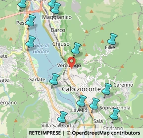 Mappa Via Foppa, 23808 Vercurago LC, Italia (2.66077)