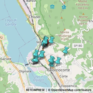 Mappa Via Foppa, 23808 Vercurago LC, Italia (0.616)