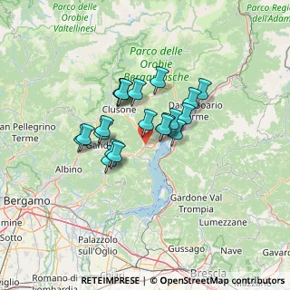 Mappa Via Lombardia, 24060 Sovere BG, Italia (9.7595)