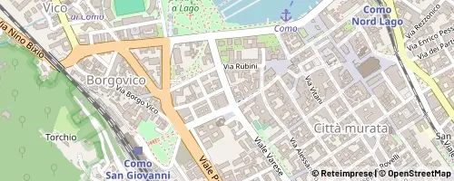 Mappa Como