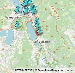 Mappa Via I Maggio, 23808 Vercurago LC, Italia (4.65214)