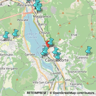 Mappa Via I Maggio, 23808 Vercurago LC, Italia (2.66857)