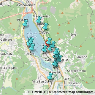 Mappa Via I Maggio, 23808 Vercurago LC, Italia (1.4785)