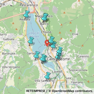 Mappa Lungo Lago Aldo Moro, 23808 Vercurago LC, Italia (1.71462)
