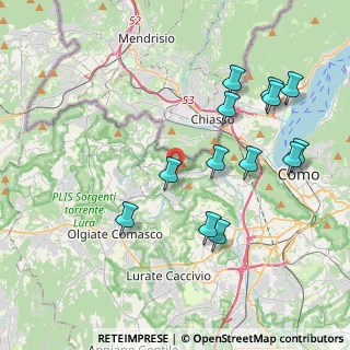 Mappa Via Roma, 22020 Colverde CO, Italia (4.16846)