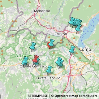 Mappa Via Odescalchi, 22020 Colverde CO, Italia (4.326)