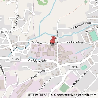 Mappa Via Cà dell'Agro, 96, 24024 Gandino, Bergamo (Lombardia)