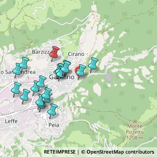Mappa Via Opifici, 24024 Gandino BG, Italia (1.0095)