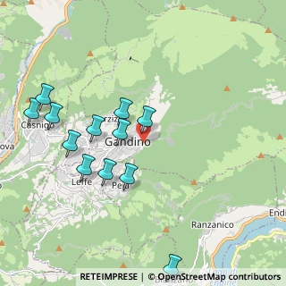 Mappa Via Opifici, 24024 Gandino BG, Italia (2.0875)