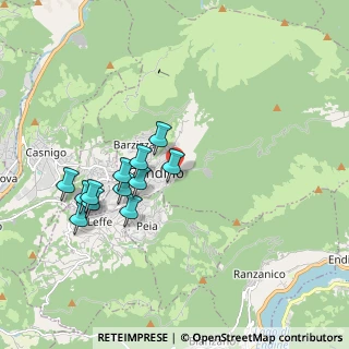 Mappa Via Opifici, 24024 Gandino BG, Italia (1.74083)