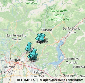 Mappa Via Opifici, 24024 Gandino BG, Italia (10.41067)