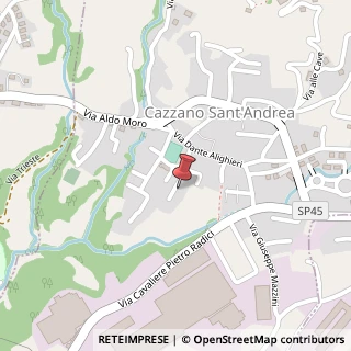 Mappa Via Reggiolo, 21, 24026 Cazzano Sant'Andrea, Bergamo (Lombardia)
