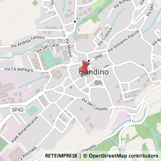 Mappa Via Giovanni XXIII, 24, 24024 Gandino, Bergamo (Lombardia)