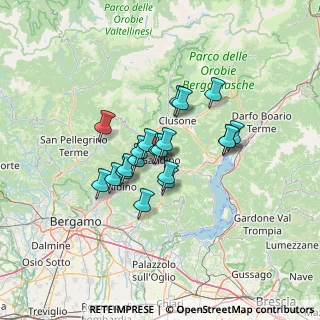Mappa Via Giovanni XXIII, 24024 Gandino BG, Italia (9.291)