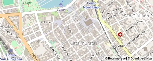 Mappa Como