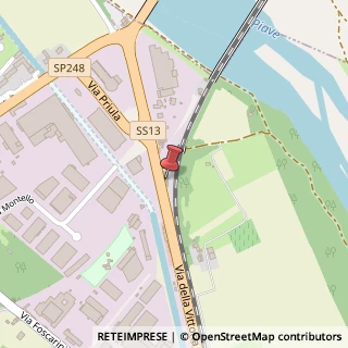 Mappa Via della Vittoria, 40, 31040 Nervesa della Battaglia, Treviso (Veneto)