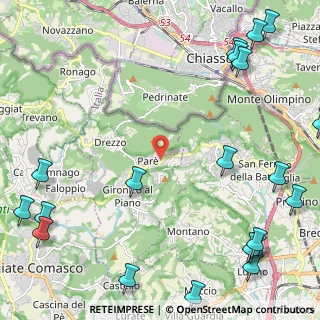 Mappa Parè, 22041 Colverde CO, Italia (3.466)