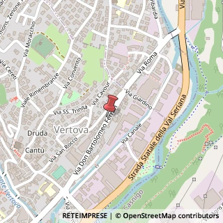 Mappa Via Stazione, 3, 24029 Vertova, Bergamo (Lombardia)