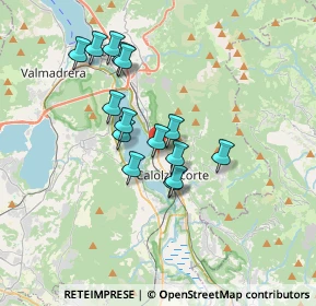 Mappa Via Roma, 23808 Vercurago LC, Italia (2.866)