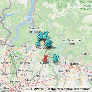 Mappa Via Roma, 23808 Vercurago LC, Italia (6.54615)