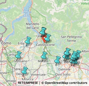 Mappa Via Roma, 23808 Vercurago LC, Italia (17.32789)