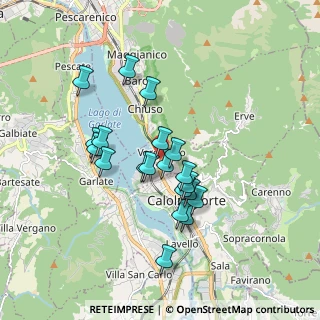 Mappa Via Roma, 23808 Vercurago LC, Italia (1.491)