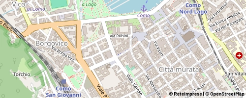 Mappa Como