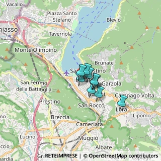 Mappa Via Olginati, 22100 Como CO, Italia (0.77)