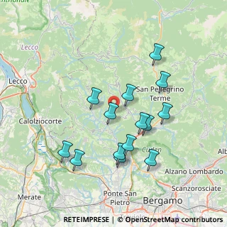 Mappa Via Europa, 24030 Berbenno BG, Italia (6.90786)