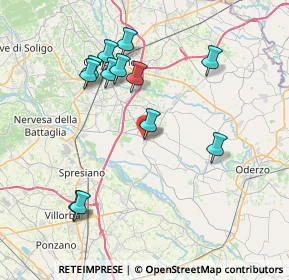 Mappa Via Venezia, 31028 Vazzola TV, Italia (7.72)