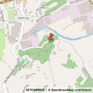 Mappa Via Ludovico Ariosto, 17, 23861 Cesana Brianza, Lecco (Lombardia)