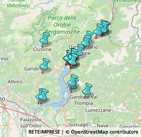 Mappa Strada Provinciale, 25055 Costa Volpino BG, Italia (10.7015)