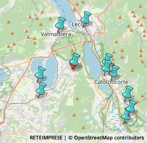 Mappa Via della Vignazza, 23851 Galbiate LC, Italia (4.51818)