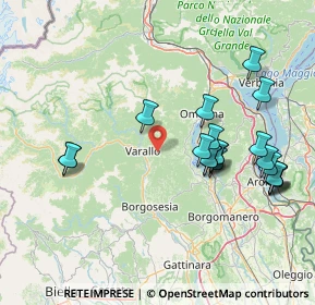 Mappa 13019 Varallo VC, Italia (16.2305)