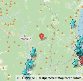 Mappa 13019 Varallo VC, Italia (6.9725)