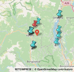 Mappa 13019 Varallo VC, Italia (6.00067)