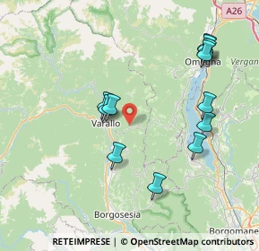 Mappa 13019 Varallo VC, Italia (7.93417)