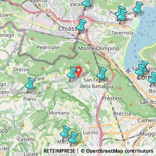 Mappa Via I Maggio, 22020 Cavallasca CO, Italia (3.13154)
