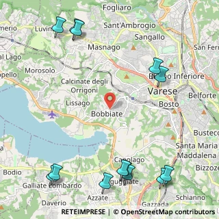 Mappa Via Bezzecca, 21100 Varese VA, Italia (3.11)