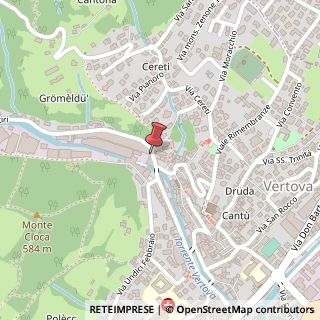 Mappa Via Cinque Martiri, 1, 24029 Vertova, Bergamo (Lombardia)