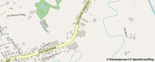 Mappa Meduna di Livenza