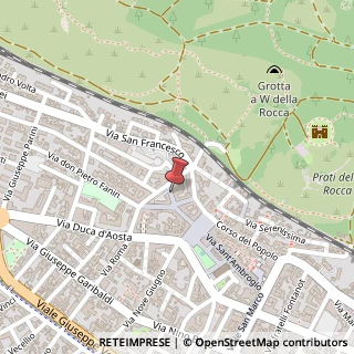 Mappa Piazza Cavour Conte Benso, 22, 34074 Monfalcone, Gorizia (Friuli-Venezia Giulia)