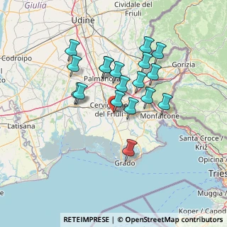 Mappa 24 Interno, 33052 Cervignano del Friuli UD, Italia (11.87778)